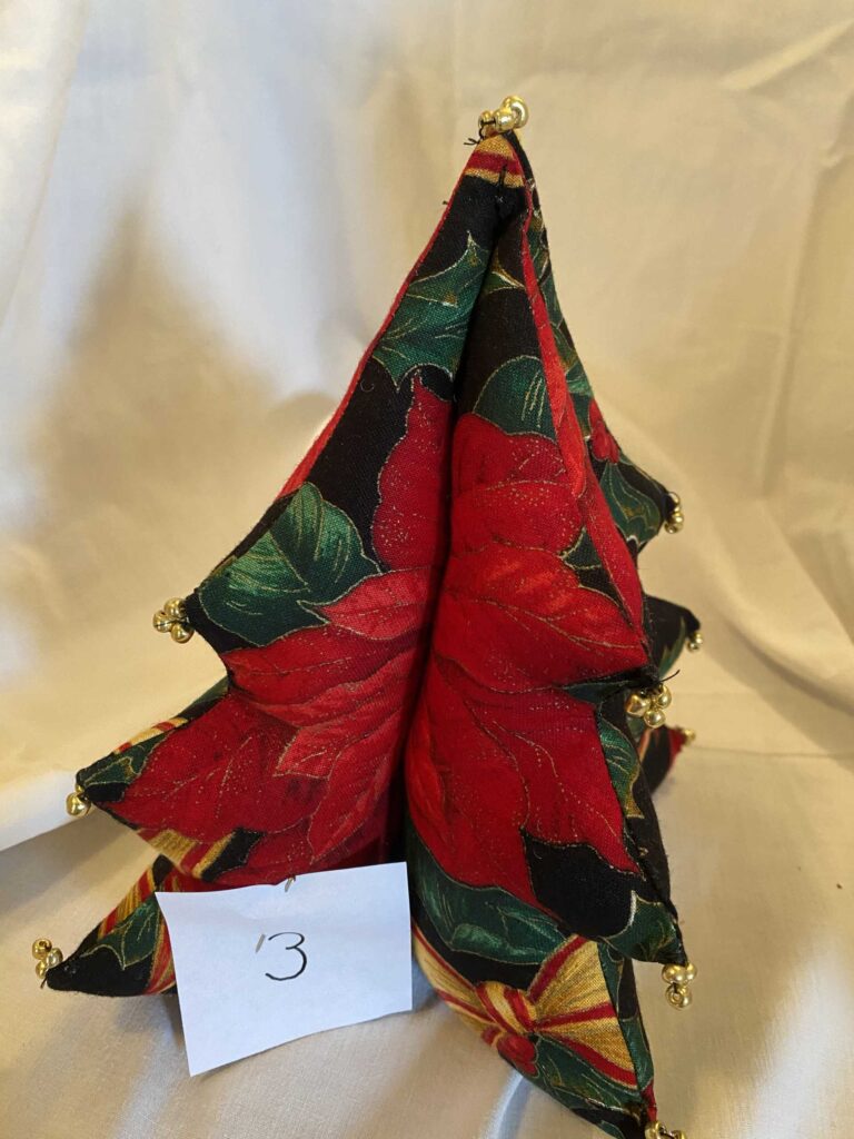 fabric Christmas tree decoration